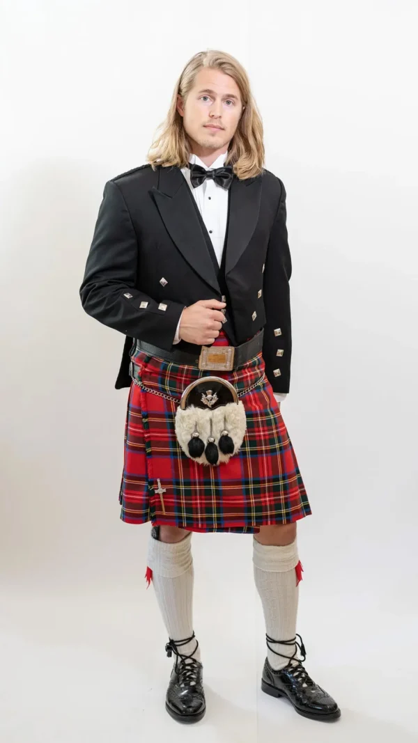 Royal Stewart Kilt outfit Rental